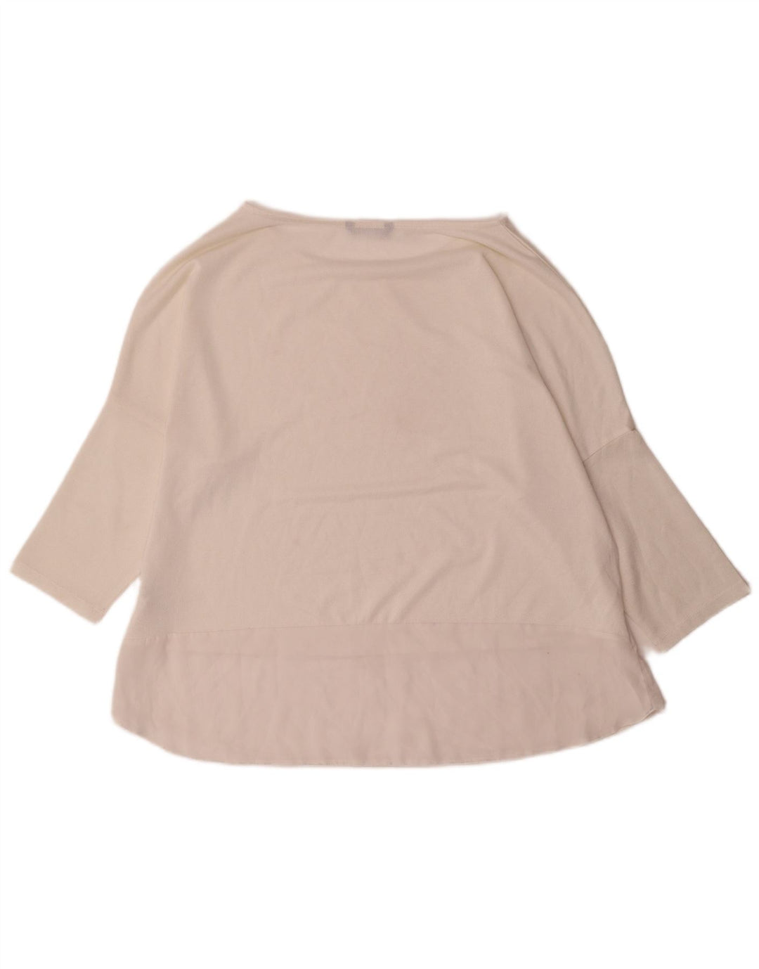 Marks & Spencer Dame Top 3/4 ærmer UK 18 XL Hvid Polyester