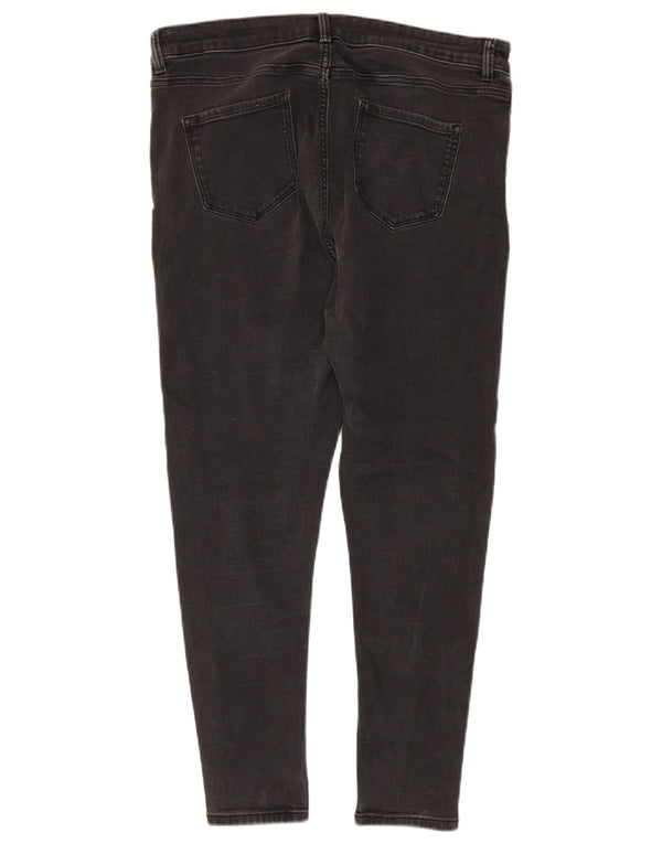 Marks & Spencer Damen The Carrie Skinny Jeans UK 16 Large W34 L26 Grau