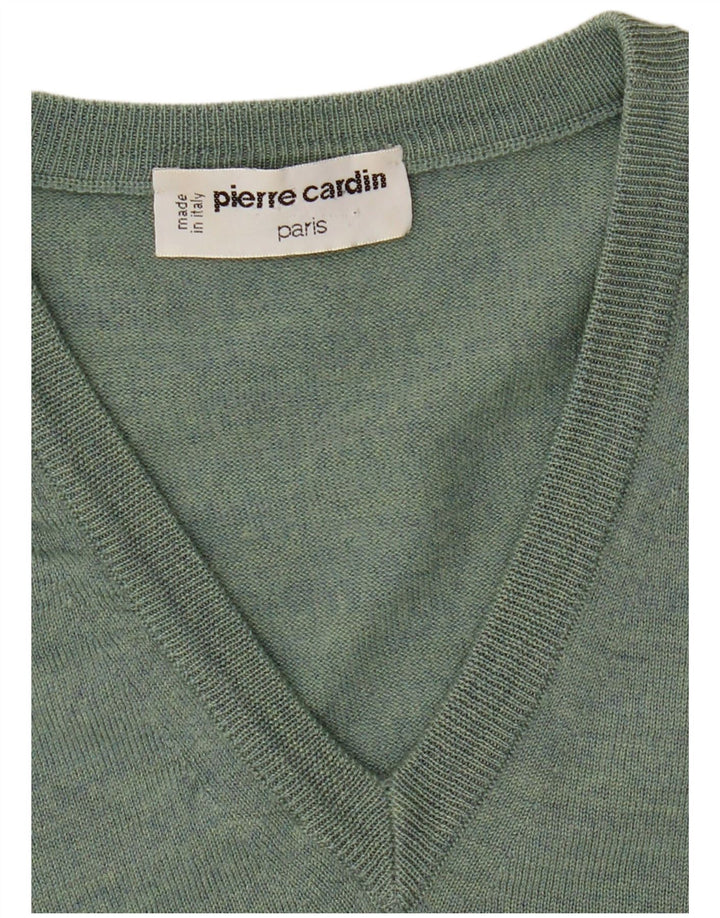 Pierre Cardin Herre V-hals sweater Medium Grøn