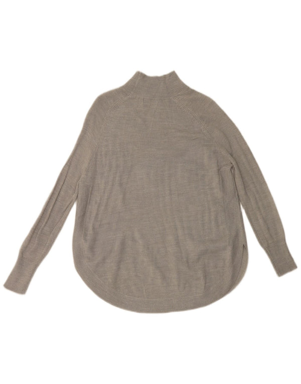 Maglione maglione a collo alto da donna Marks & Spencer UK 6 XS Grigio