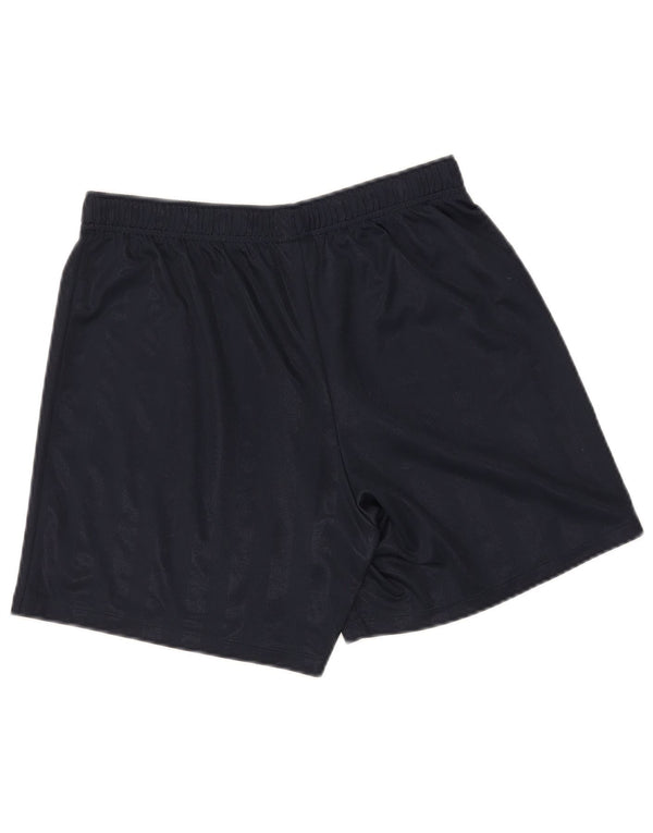 Nike Dri Fit sportske kratke hlače srednje tamnoplave pruge od poliestera