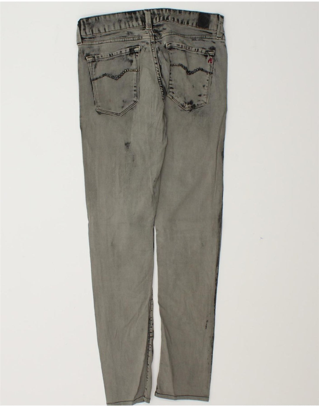 REPLAY Womens Skinny Jeans W27 L27 Grey Vintage Replay and Second-Hand Replay from Messina Hembry 