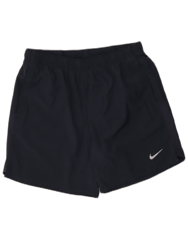 Nike Mens Dri Fit Sport Shorts Large Navy Blue Polyester