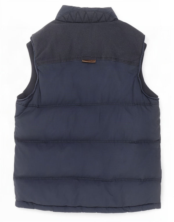 Gilet căptușit pentru bărbați Fat Face UK 38 Medium Bluemarin Bumbac