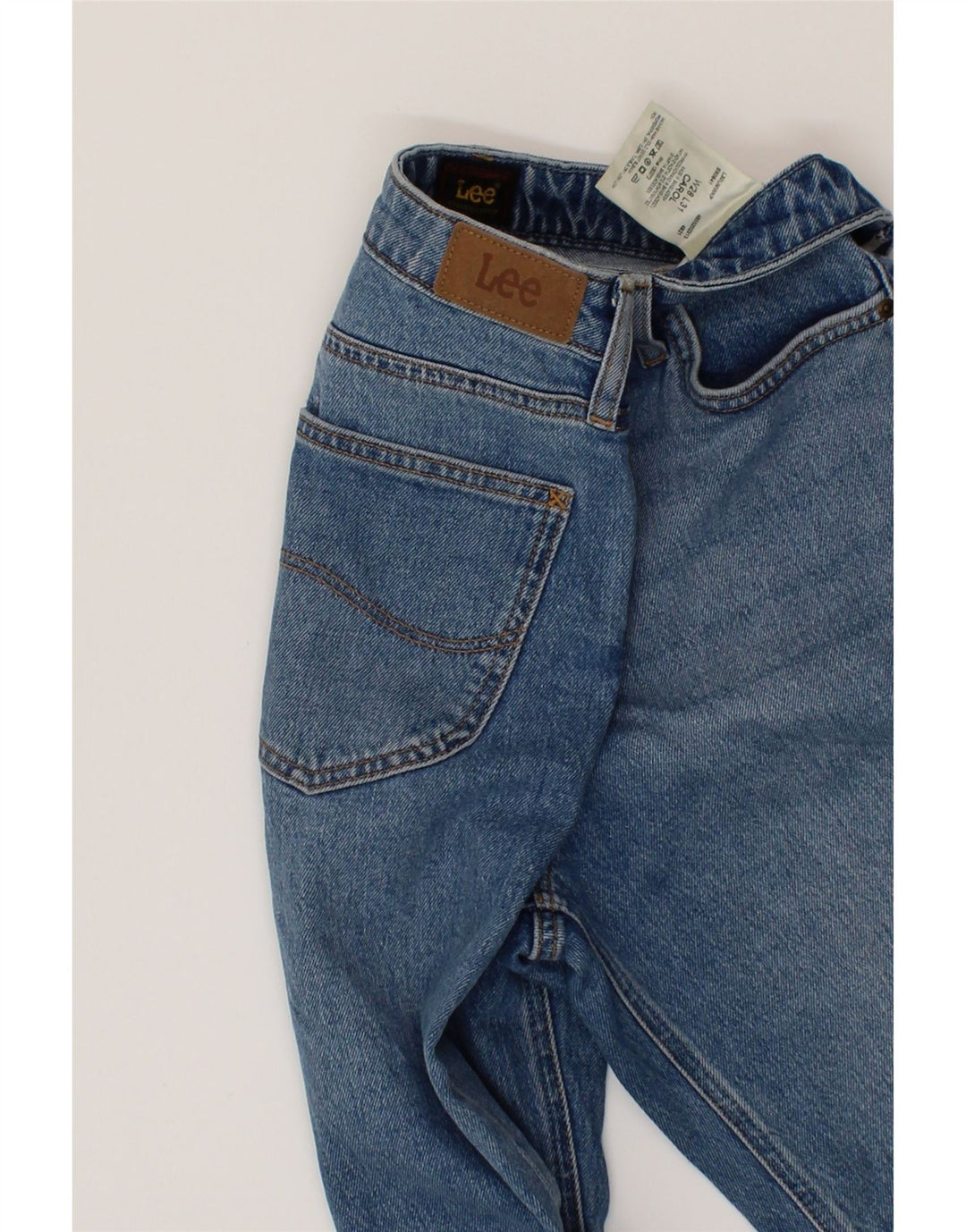 LEE Womens Carol Slim Jeans W28 L31 Blue Cotton Vintage Lee and Second-Hand Lee from Messina Hembry 