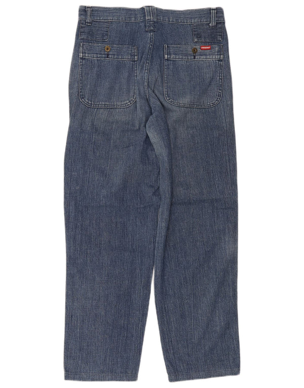 Carrera Mens Straight Jeans W34 L30 Blue Cotton