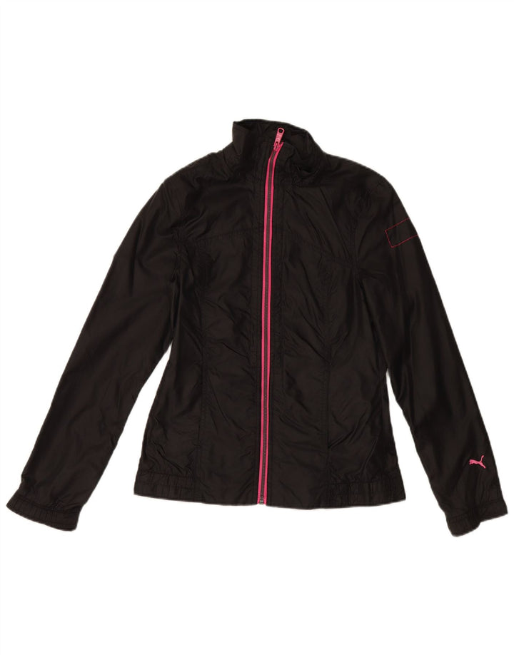 PUMA Bomberjakke til kvinder UK 8 Lille sort polyester