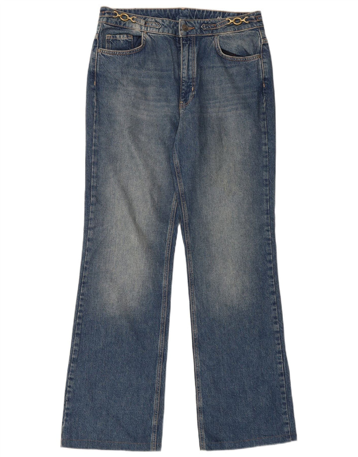 Jeans bootcut da donna a vita alta Massimo Dutti EU 40 medio W30 L31 blu