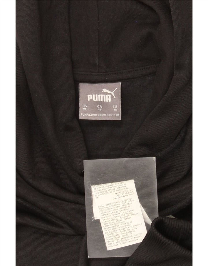 Puma Herren Graphic Hoodie Pullover XS Schwarz Polyester