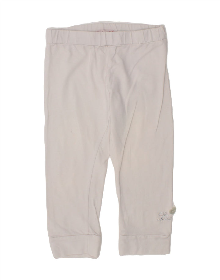 LIU JO Girls Tracksuit Trousers 4-5 Years White Cotton Vintage Liu Jo and Second-Hand Liu Jo from Messina Hembry 