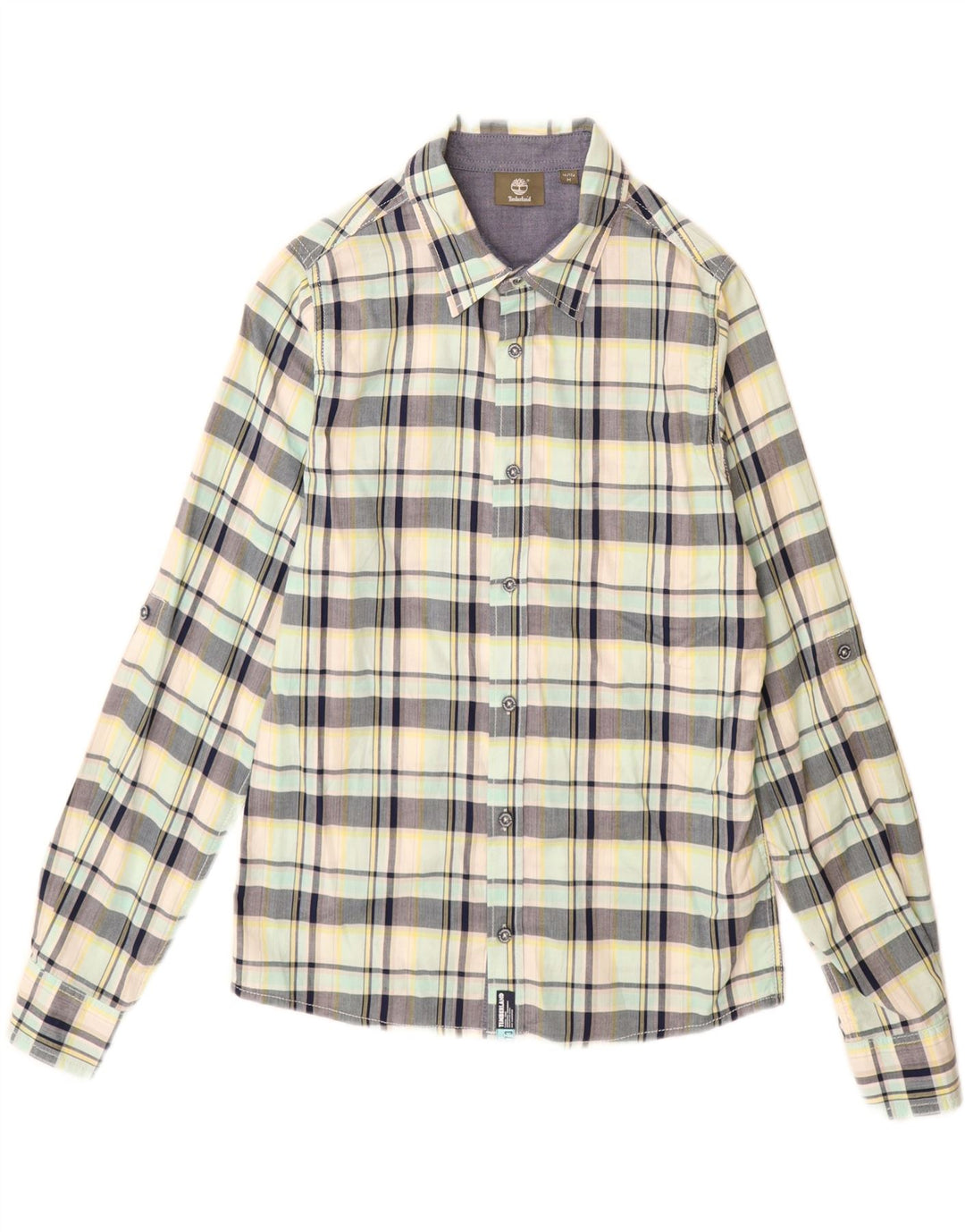 Cămașă TIMBERLAND Băieți Flanel 15-16 Ani Mediu Multicolore