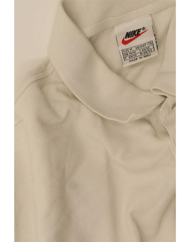Polo Nike Hombre UK 39/41 Medium Blanco