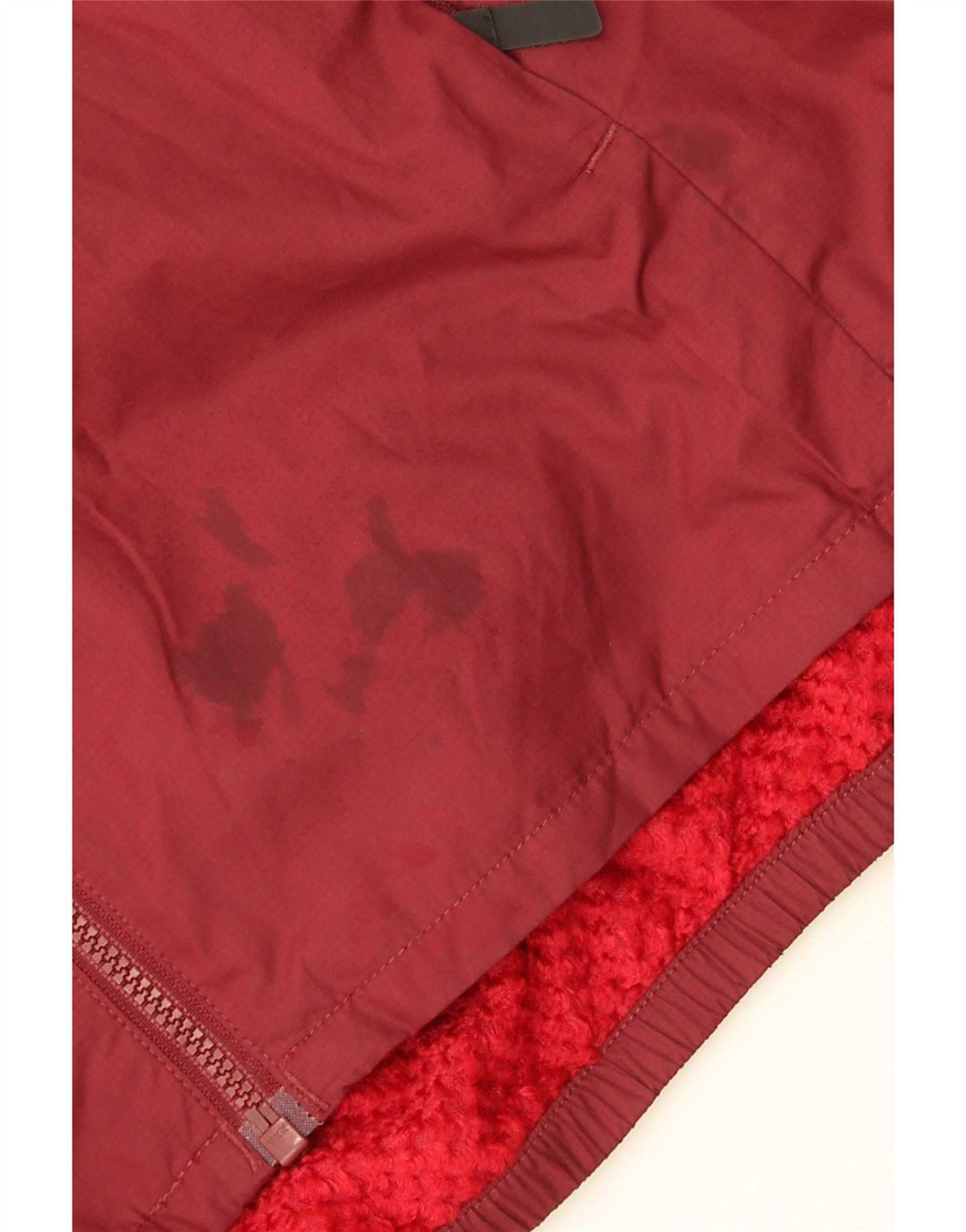Rohan Herre Hooded Windbreaker Jacket UK 38 Medium Burgundy Polyester