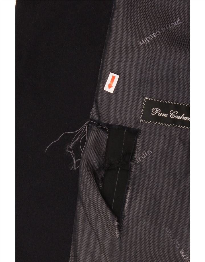 PIERRE CARDIN Mens 2 Button Blazer Jacket UK 40 Large Navy Blue Vintage Pierre Cardin and Second-Hand Pierre Cardin from Messina Hembry 