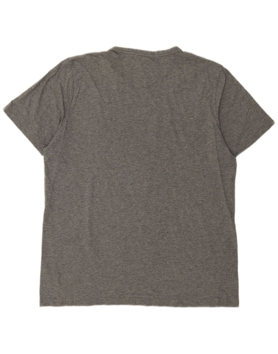 Puma Mens Graphic T-Shirt Top Large Grey Flecked Cotton