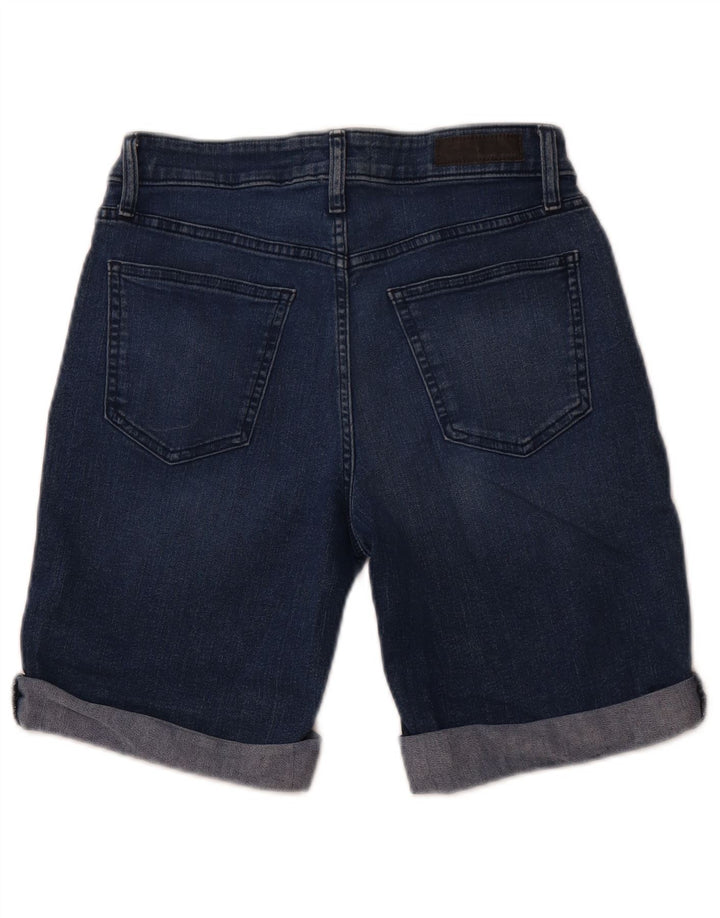 DKNY Womens Denim Shorts US 8 Medium W28  Navy Blue Cotton