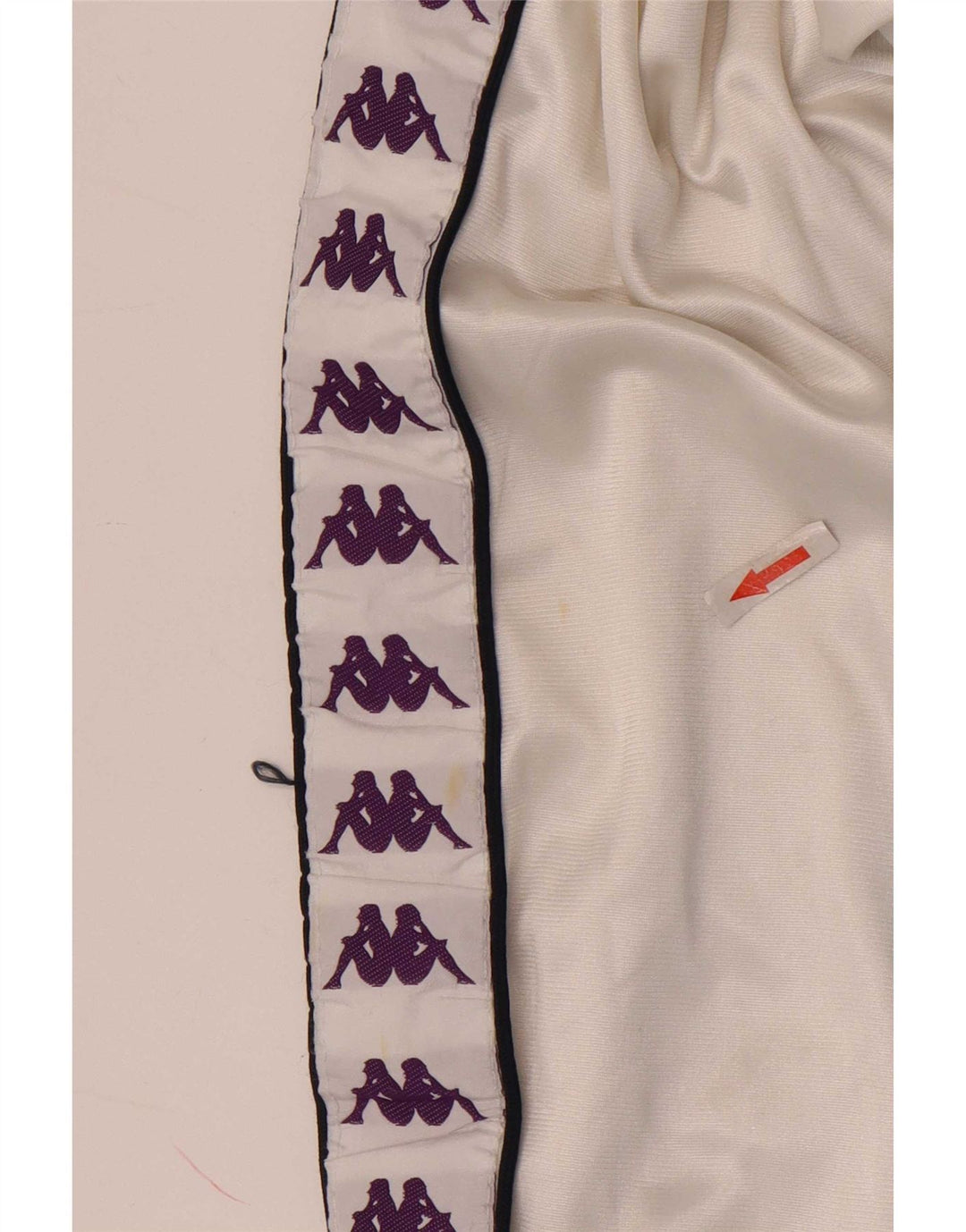Kappa Boys Graphic Tracksuit Top Jacket 9-10 Years Large White Colourblock