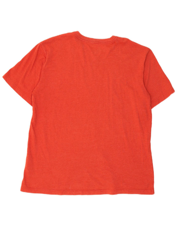 Carhartt T-shirt graphique coupe décontractée pour homme XL Orange Coton