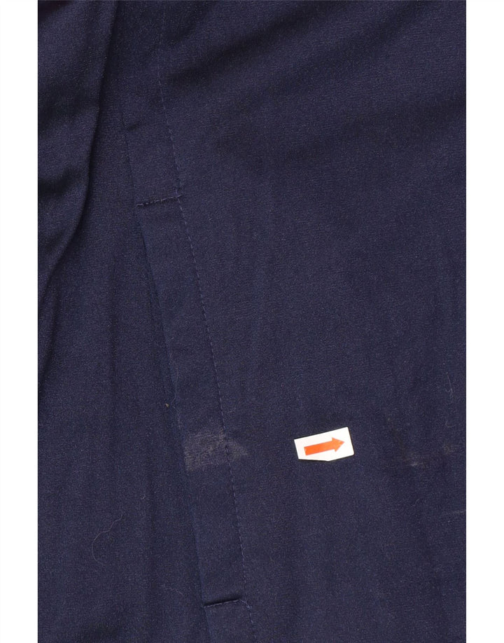 SERGIO TACCHINI Grafischer Herren-Trainingsanzug, Jacke, Größe S, Marineblau