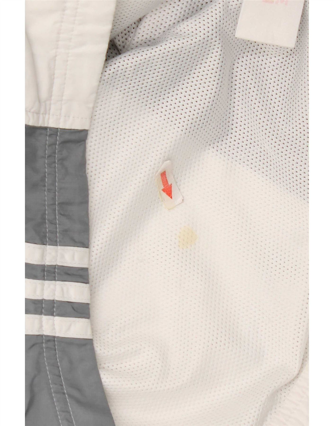 Adidas Womens Tracksuit Top Jacket UK 10 Small Grey Colourblock