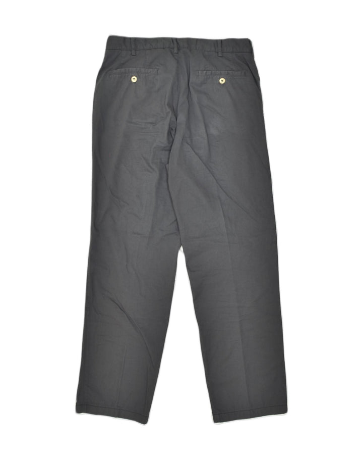 HENRY COTTONS Womens Straight Casual Trousers IT 46 Large W33 L28 Grey | Vintage | Thrift | Second-Hand | Used Clothing | Messina Hembry 