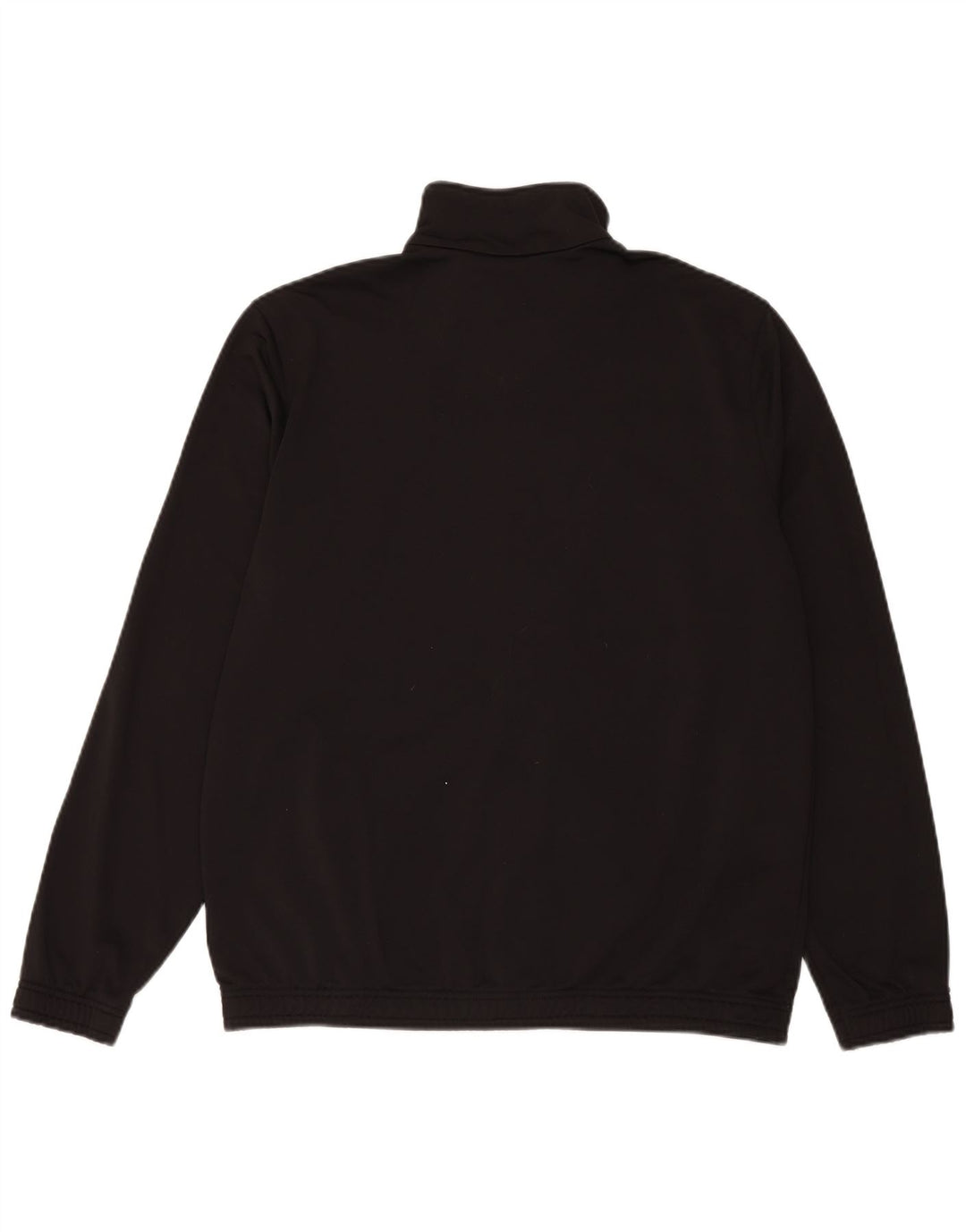 Puma Mens Tracksuit Top Jacket Large Black Colourblock Polyester