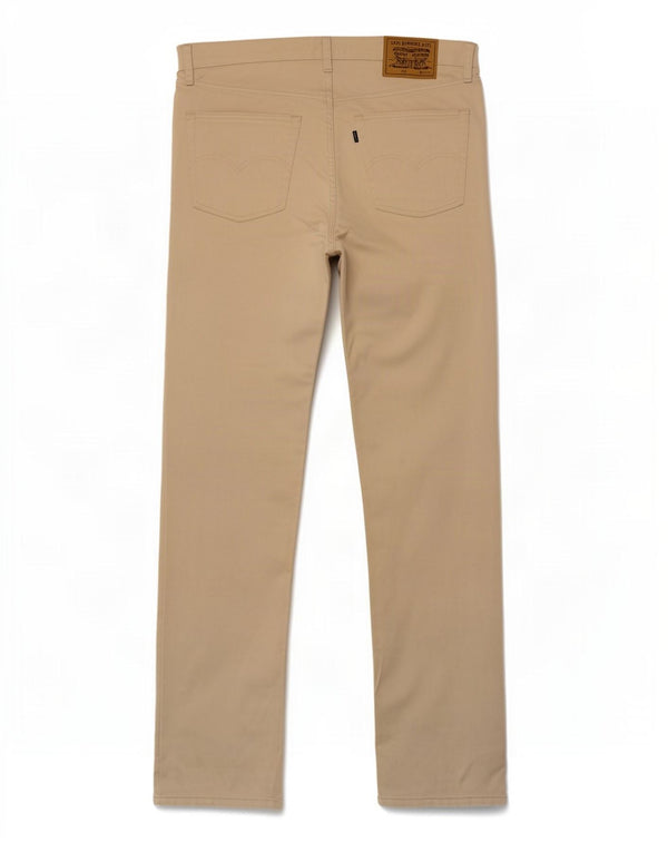Levi's Herren 448 Straight Casual Hose W36 L34 Beige Baumwolle