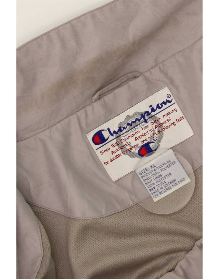 Champion Ανδρικό μπουφάν βροχής UK 42 XL Grey Colourblock Polyester