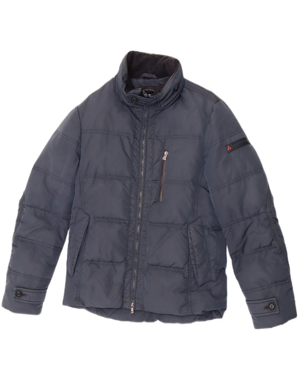 PEUTEREY Ανδρικό μπουφάν με επένδυση UK 36 Small Navy Blue Polyamide