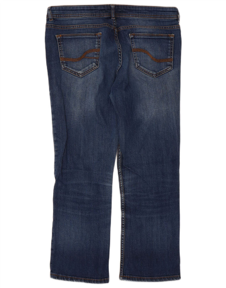 Fat Face Womens Cropped Jeans UK 12 Medium W32 L23 Blue