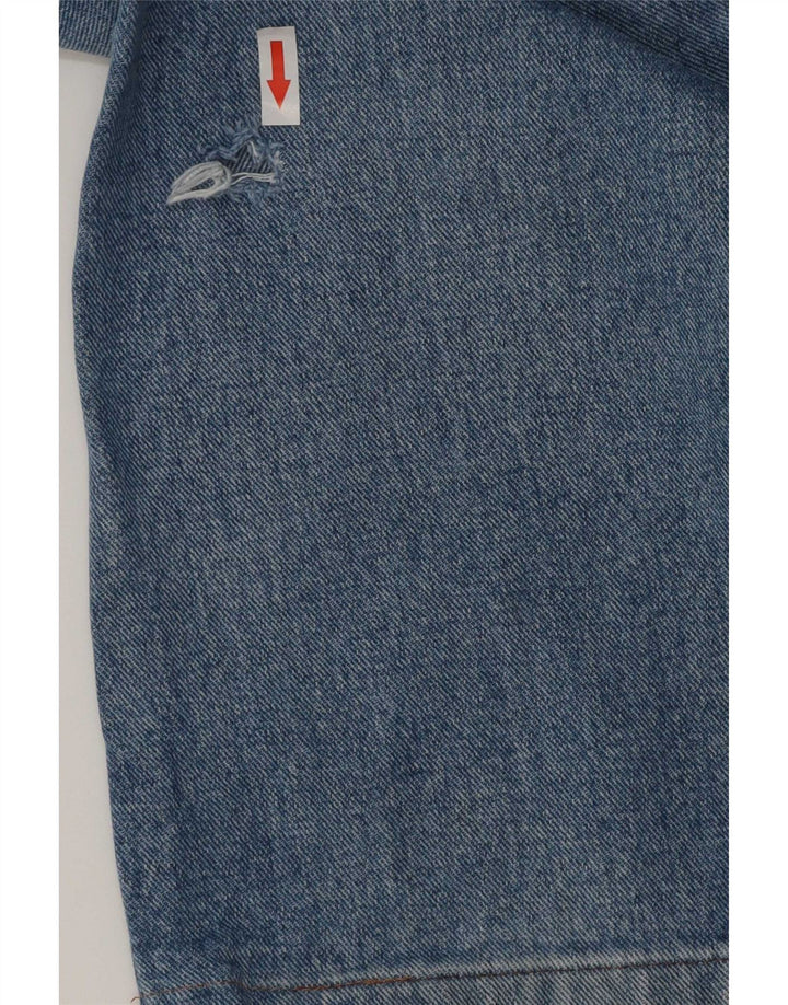 Levi's Mens 501 Straight Jeans W36 L32 Blue Cotton