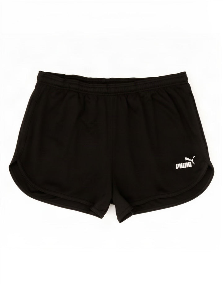 Puma sportsshorts til kvinder UK 18 XL sort polyester
