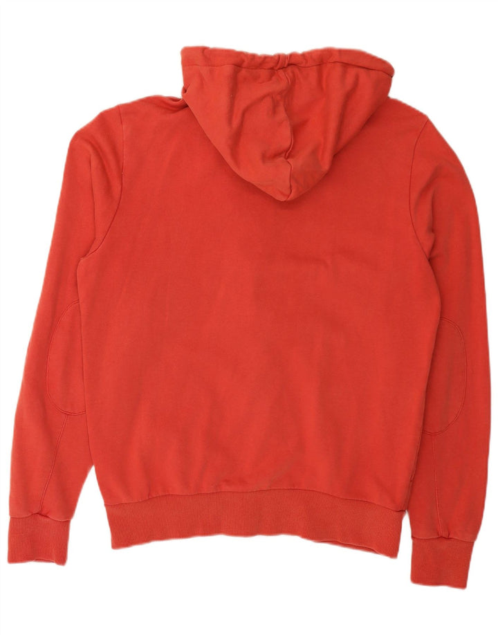 SUN68 Mens Zip Hoodie Sweater Large Red Cotton