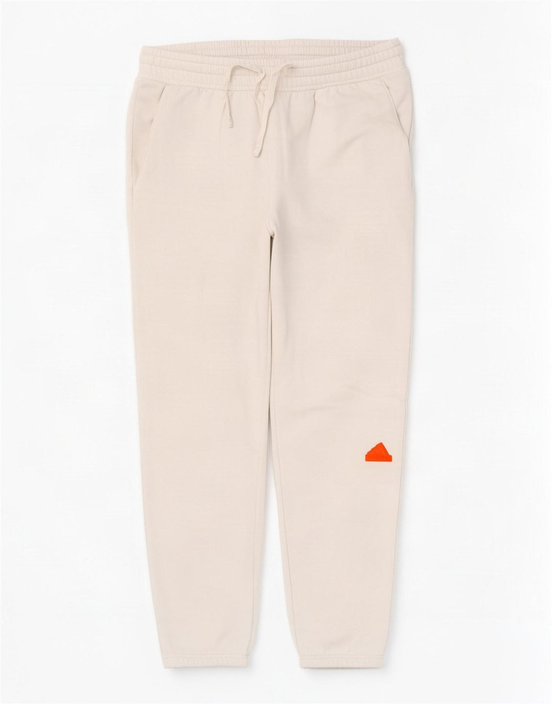 Adidas Mens Tracksuit Trousers Joggers Large White Cotton