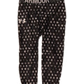 Dziewczęce legginsy z grafiką Under Armour 7-8 lat, małe, czarne, poliestrowe