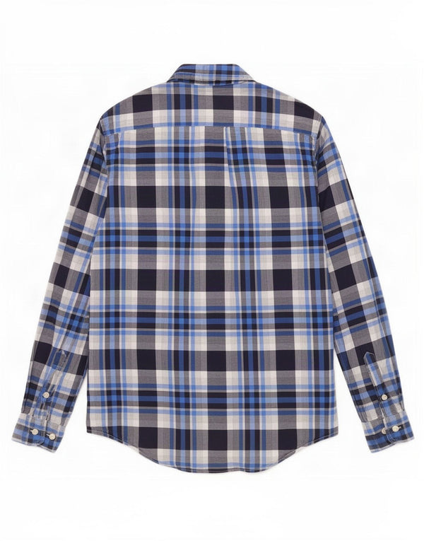 Tommy Hilfiger Herreskjorte Medium Navyblå ternet bomuld