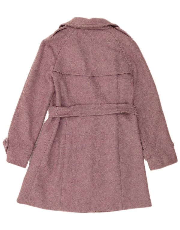 Trenci supradimensionat pentru femei de weekend Max Mara UK 6 XS Lână virgină roz