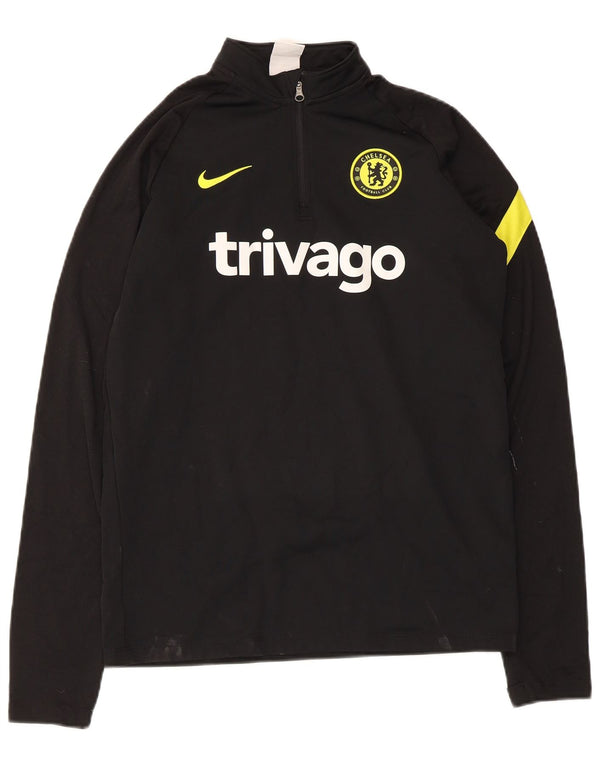 Haut de survêtement Nike Chelsea FC Graphic pour garçon 13-14 ans XL Noir