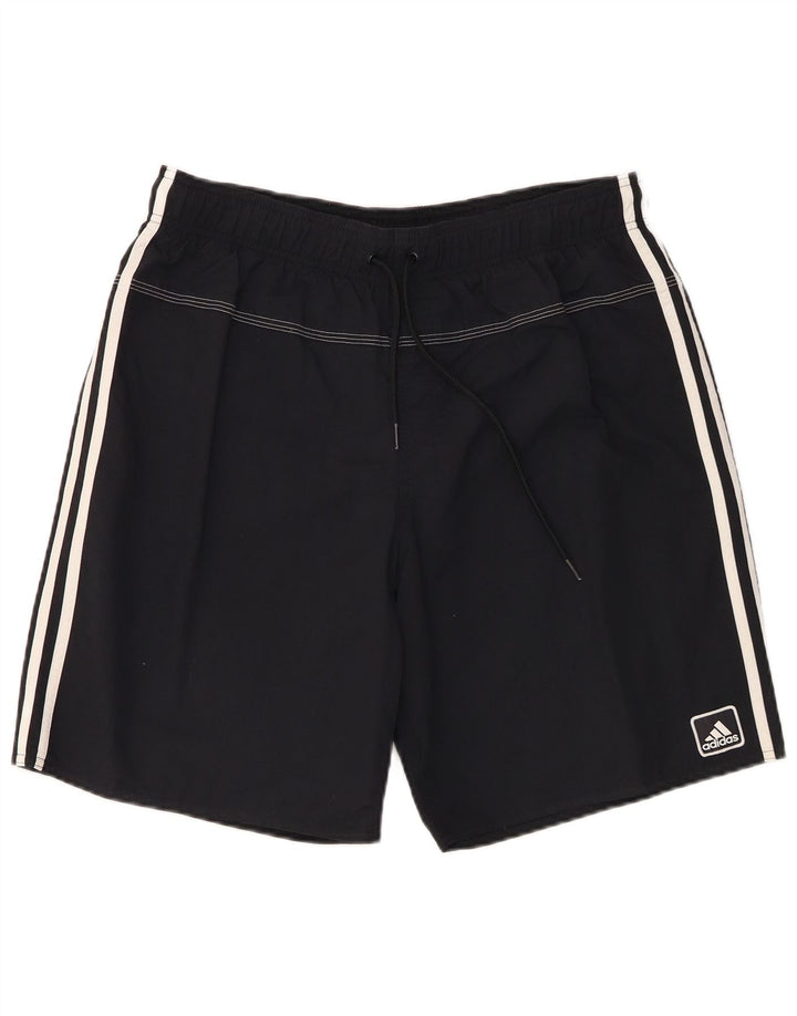Adidas Mens Swimming Shorts Large Black Polyamide