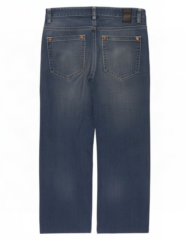 Jeans larghi da uomo Hugo Boss W36 L27 Blu