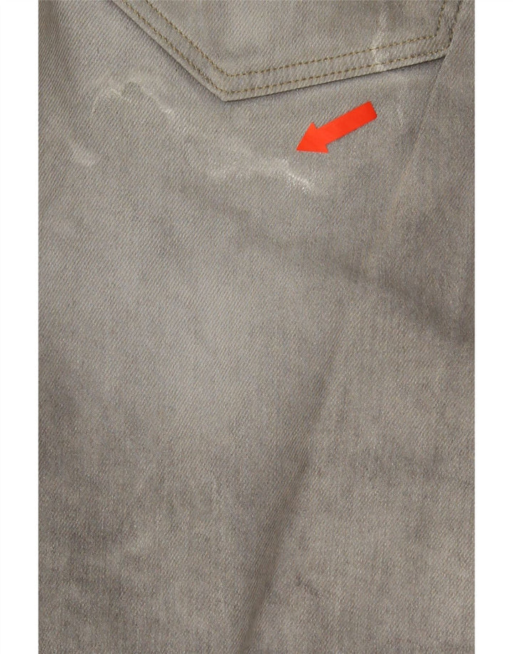 G-Star Mens Straight Jeans W28 L26 Grey Cotton