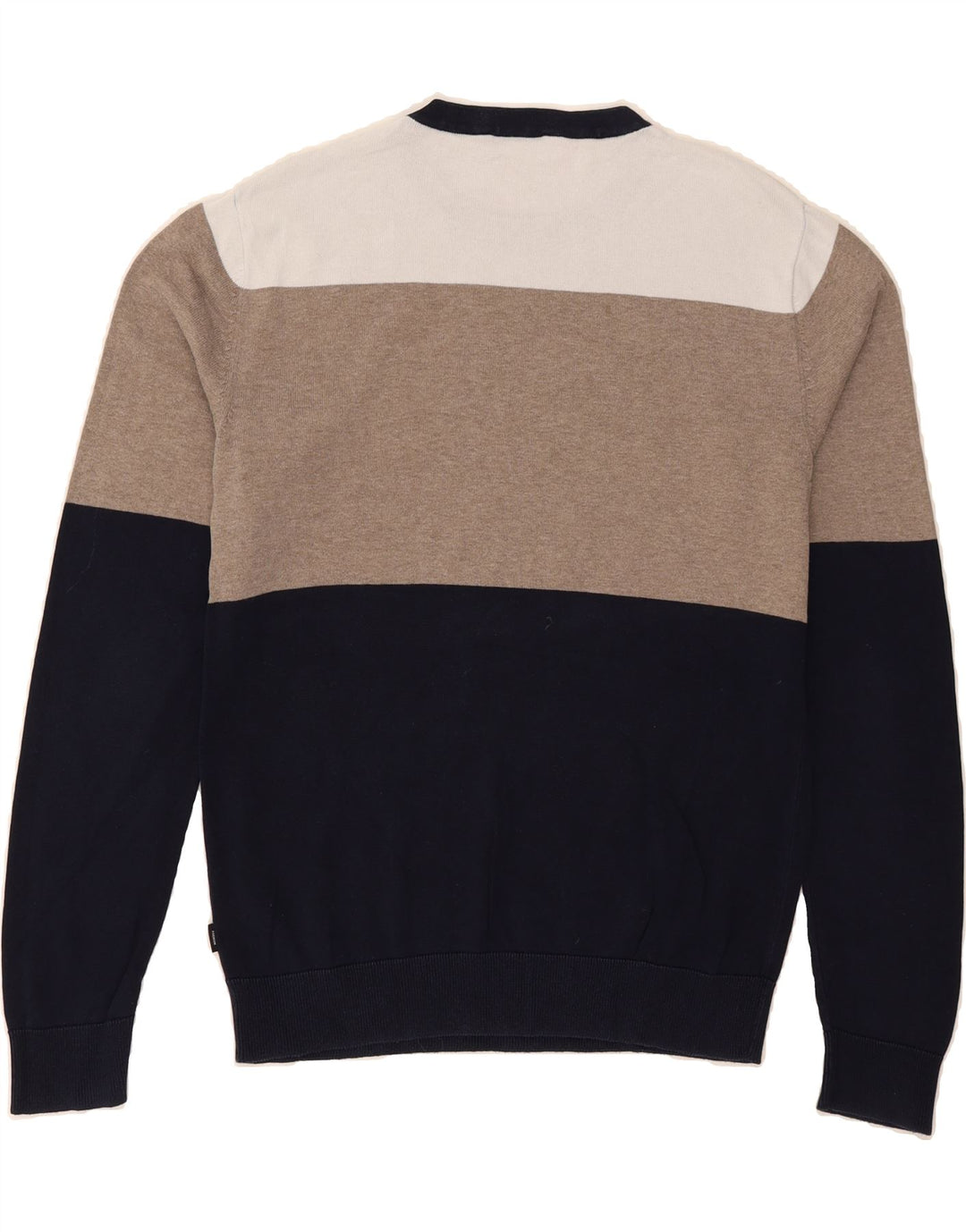 JACK & JONES Mens Premium Crew Neck Jumper Sweater Medium Multicoloured Vintage Jack & Jones and Second-Hand Jack & Jones from Messina Hembry 