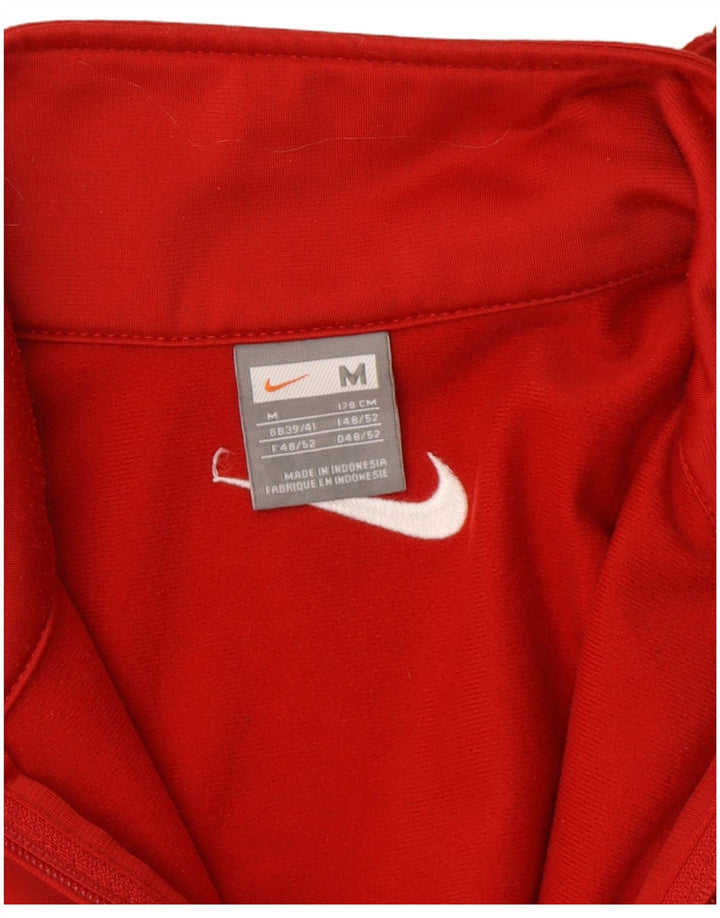 Jachetă de trening pentru bărbați Nike, roșu mediu, color block