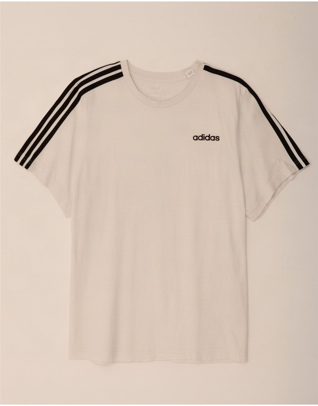 Camiseta Adidas Hombre Top Medium Blanco Algodón