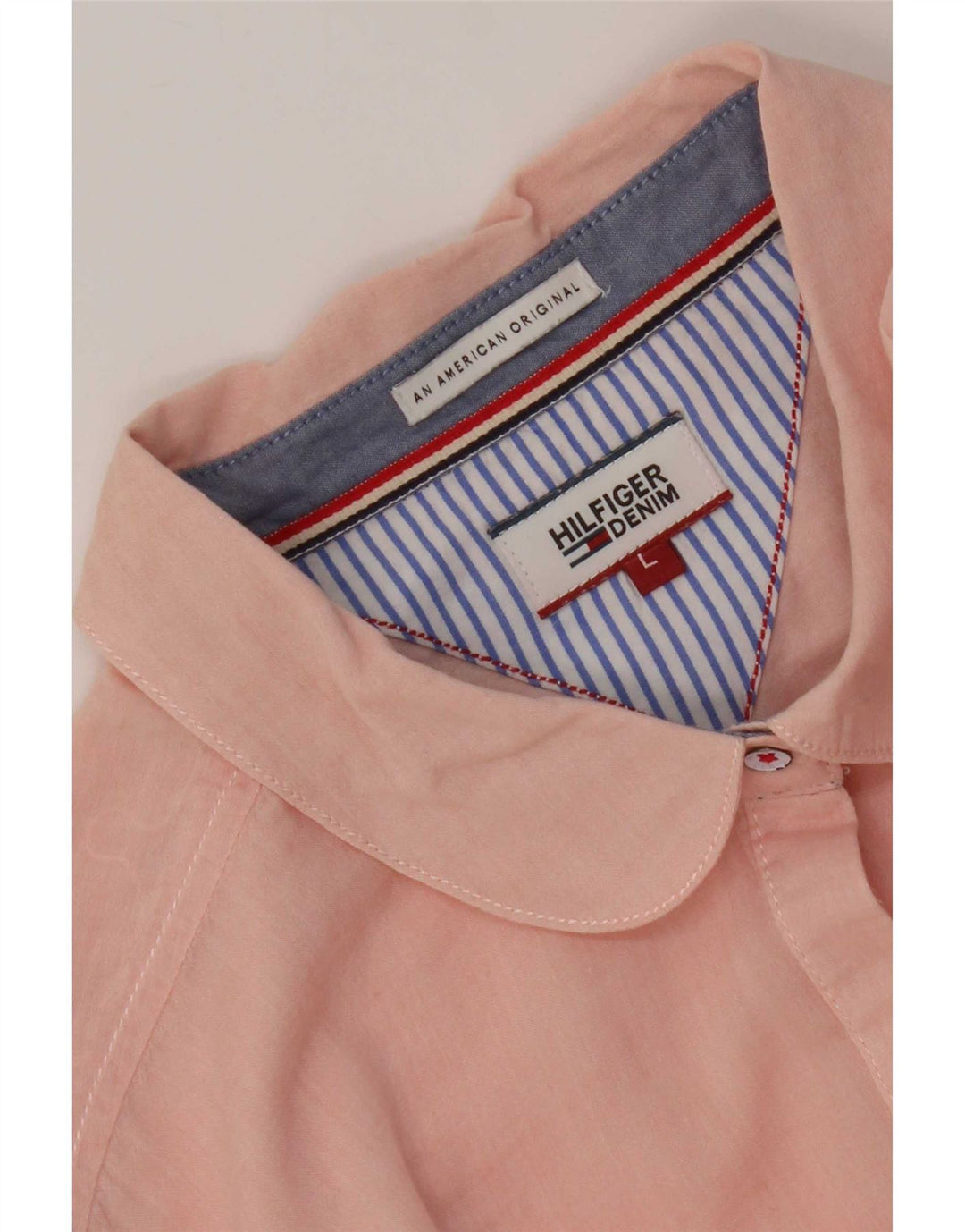 Tommy Hilfiger Dameskjorte UK 14 Large Pink