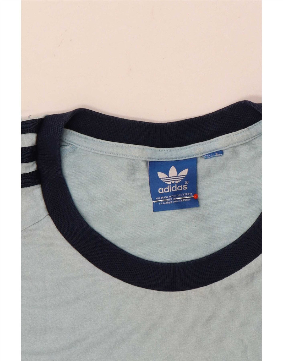 Adidas Mens T-Shirt Top XL Blue