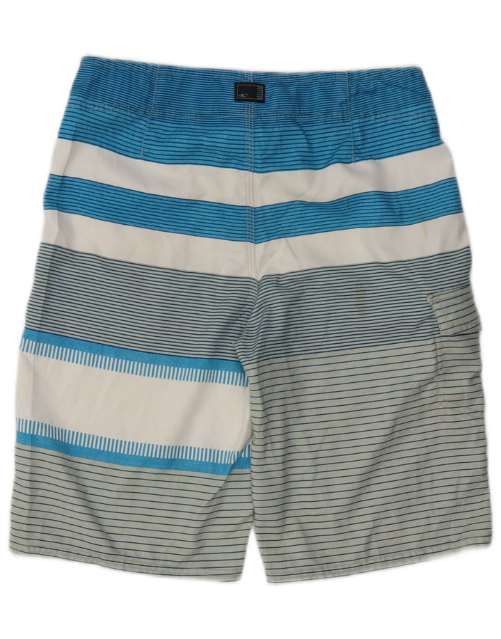 Pantaloncini da bagno da uomo O'Neill piccoli in poliestere a righe blu