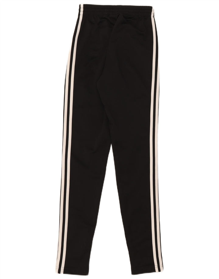 Adidas Womens Tracksuit Trousers UK 4 XS Black Polyester