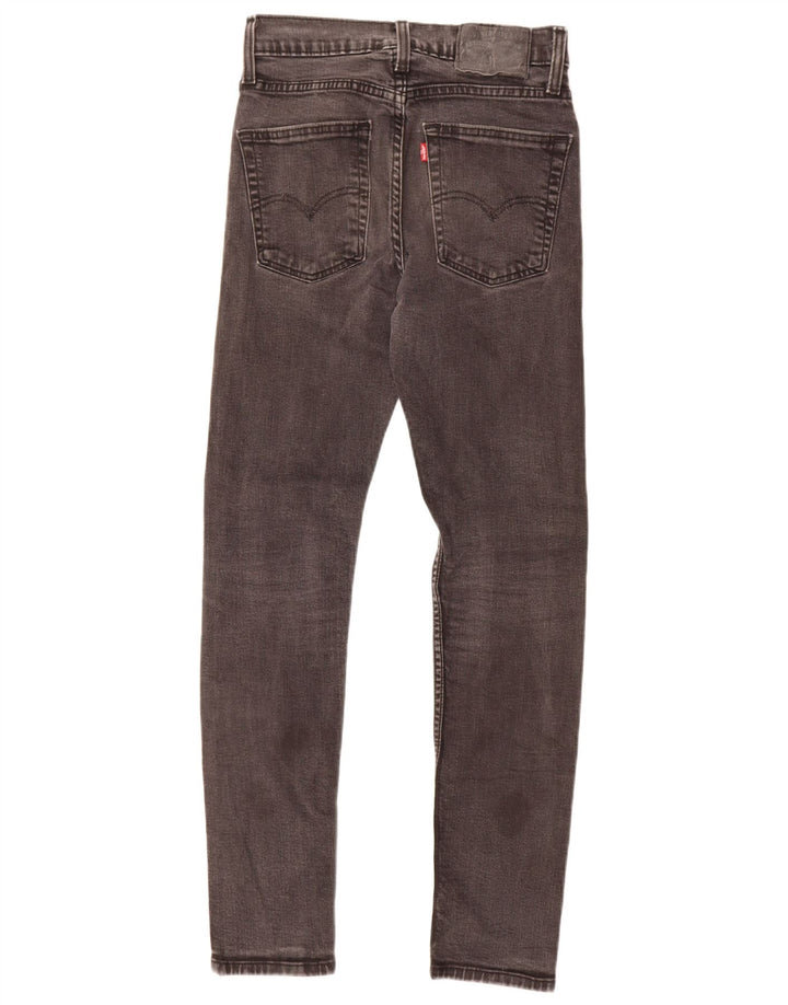 Мужские узкие джинсы Levi's W32 L28, черный хлопок