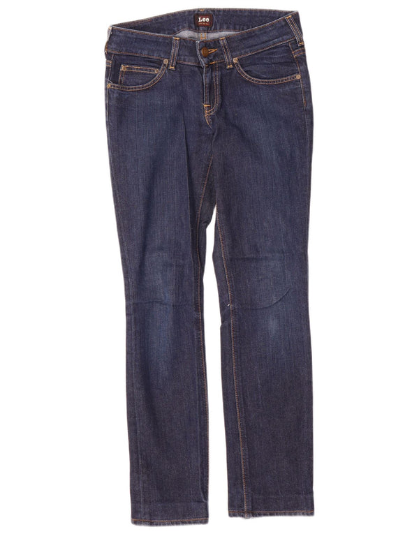 Jeans Lee Amy Slim da donna W27 L30 cotone blu navy